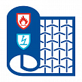 Flame retardant antistatic fabrics